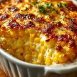 White Cheddar Baked Corn