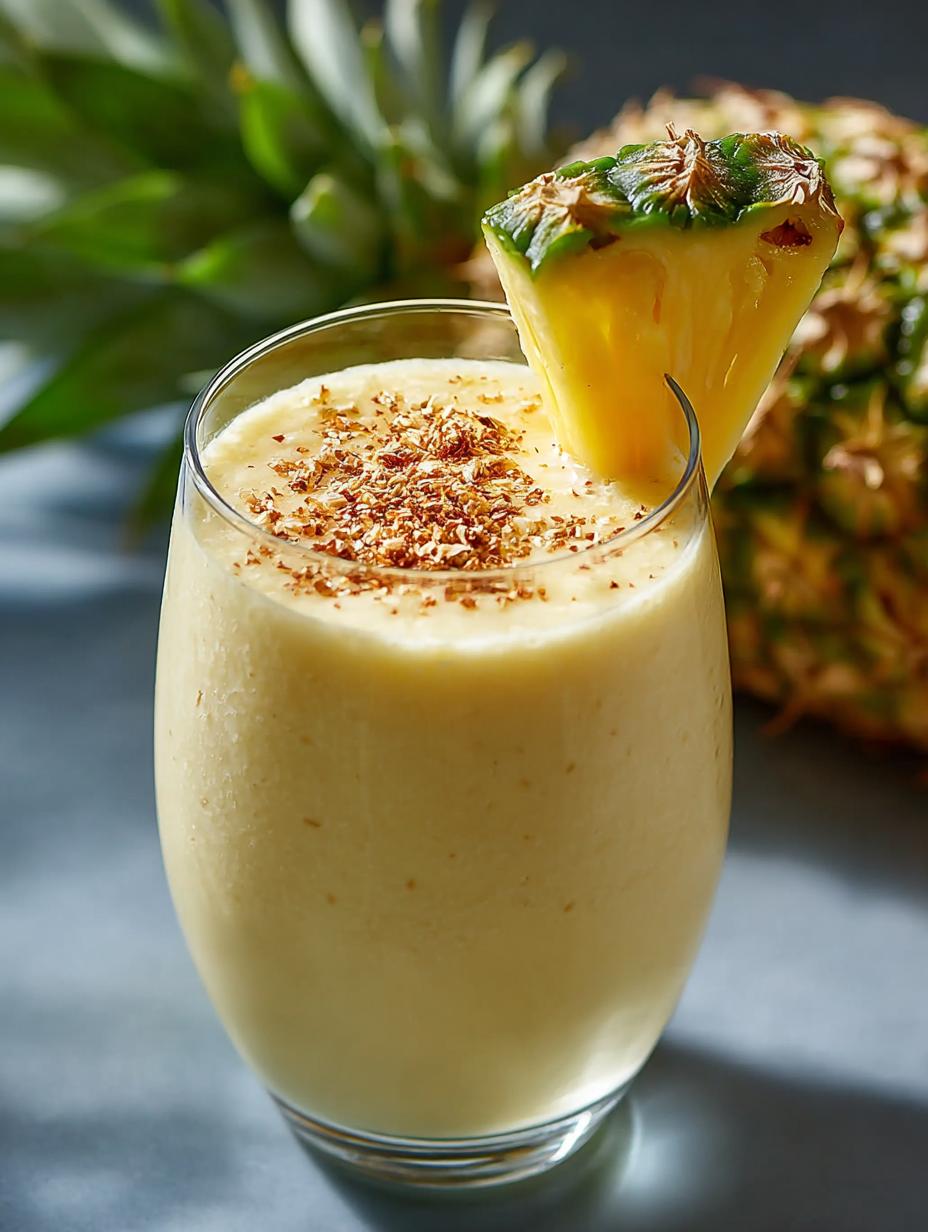 Delicious Banana Pineapple Smoothie Recipe for Summer 3 Delicious Banana Pineapple Smoothie Recipe for Summer - Banana Pineapple Smoothie - main visual representation