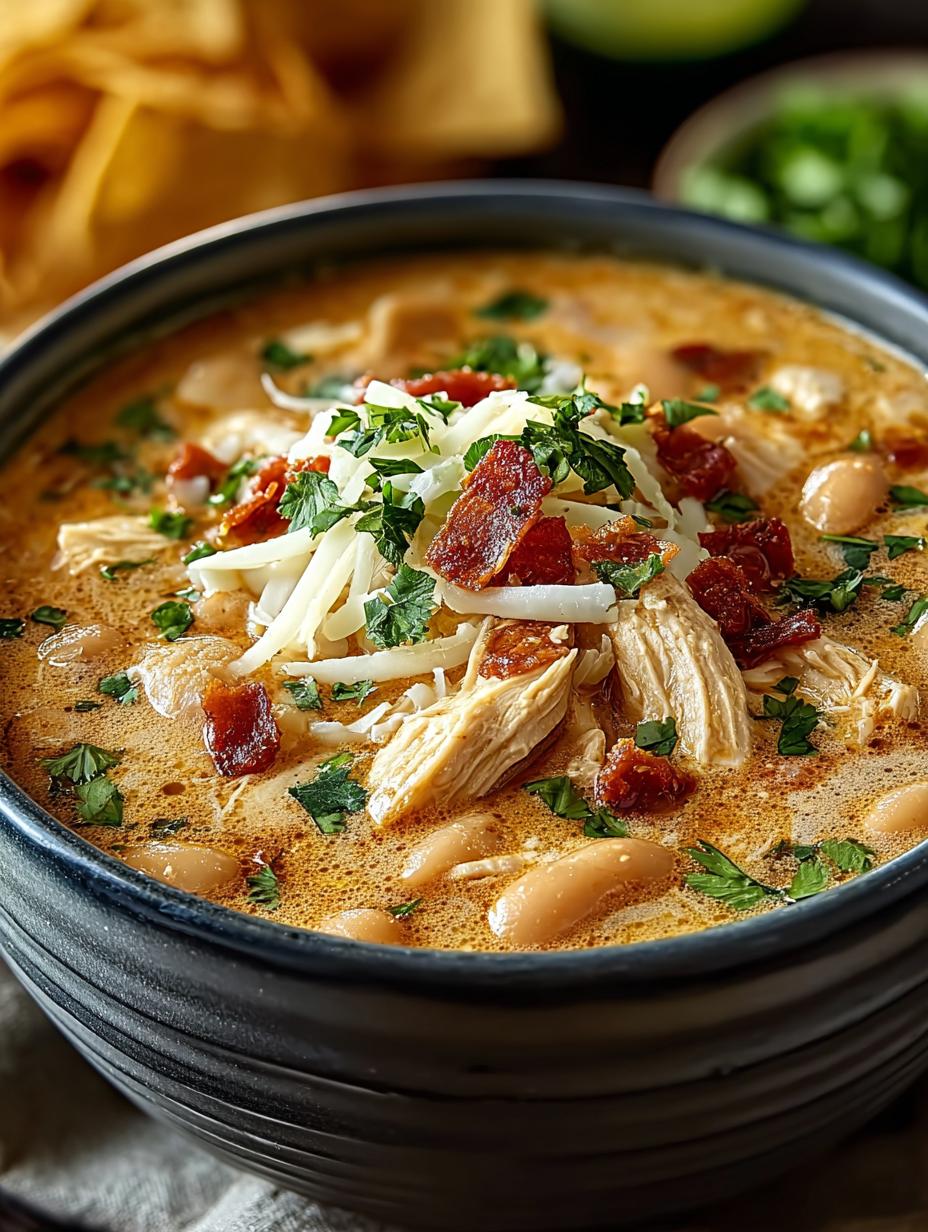 Cajun White Chicken Chili