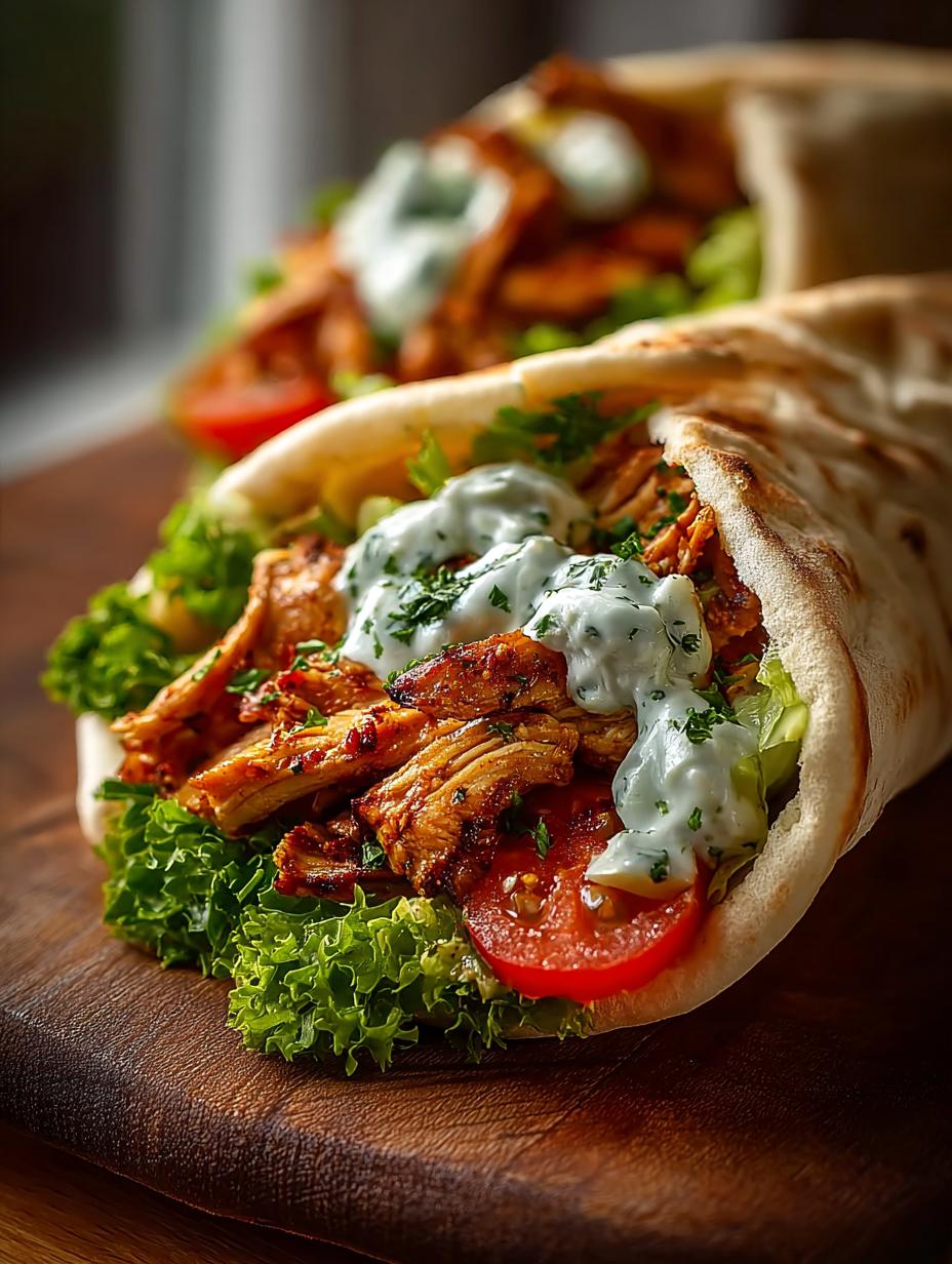 Chicken Shawarma Pitas Authentic Recipe That Delights 5 Chicken Shawarma Pitas Authentic Recipe That Delights - Chicken Shawarma Pitas Authentic - additional detail