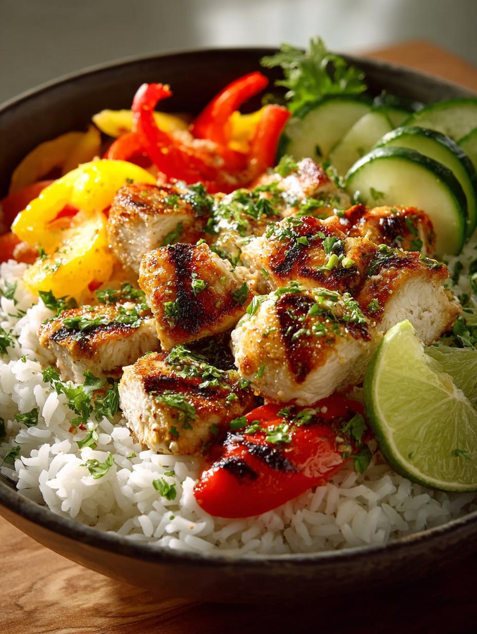 Coconut Chicken Rice Bowl