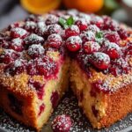 Cranberry Orange Breakfast Cake