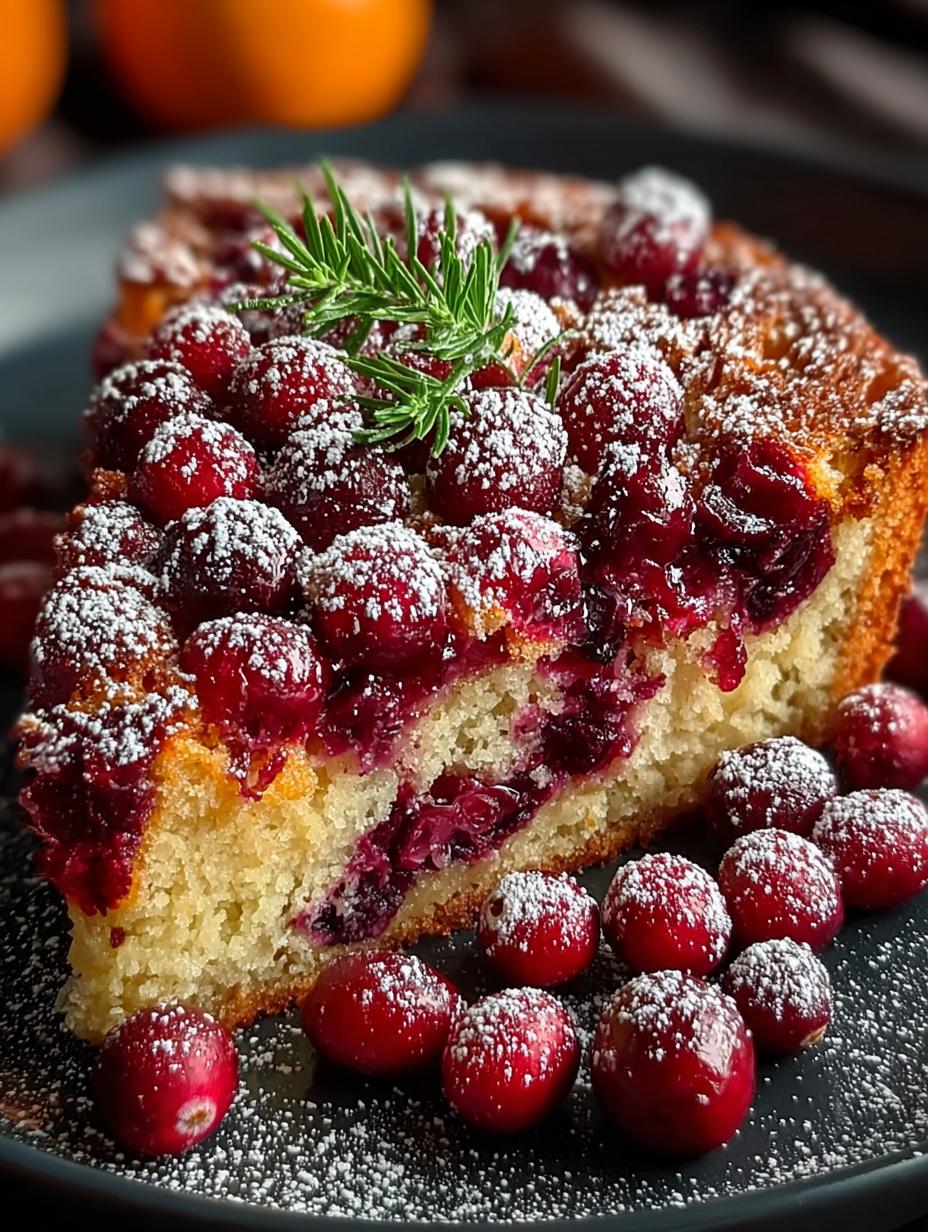 Delightful Cranberry Orange Breakfast Cake Recipe - Cranberry Orange Breakfast Cake - additional detail