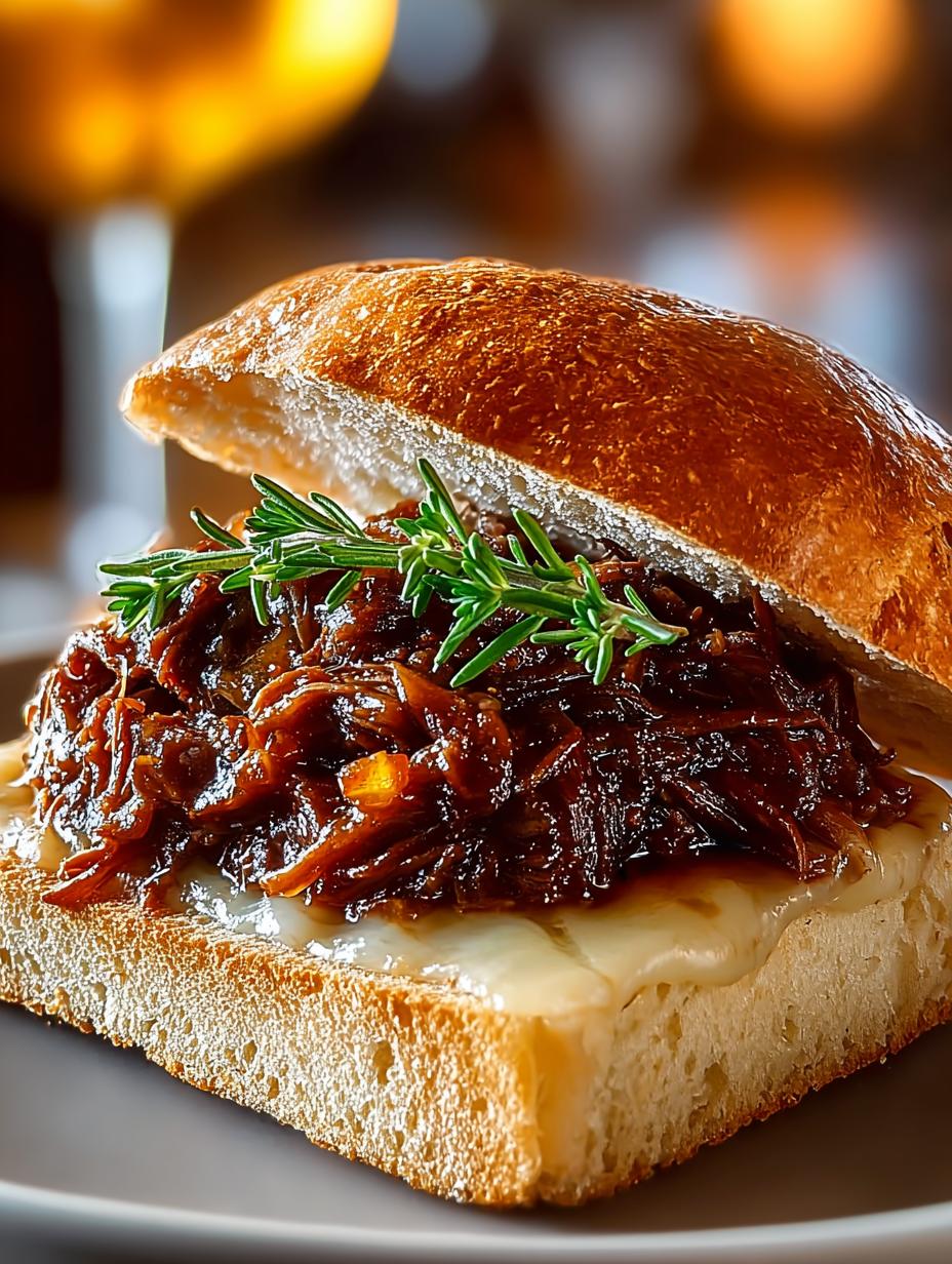 French Onion Beef Sloppy Joes: 5 Gourmet Tips - French Onion Beef Sloppy - additional detail