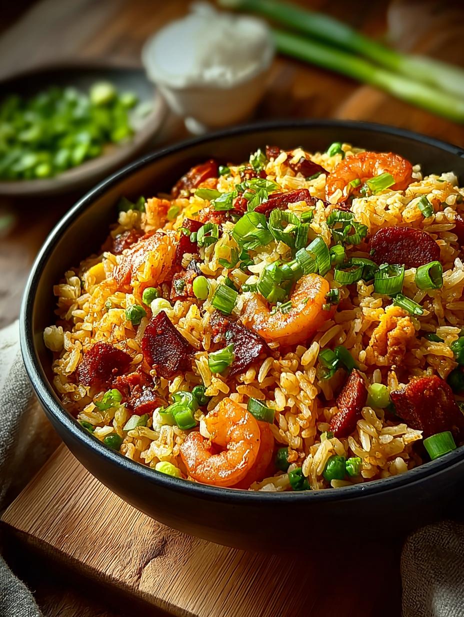 Gumbo Fried Rice: A Flavor-Packed Dinner Delight - Gumbo Fried Rice - additional detail