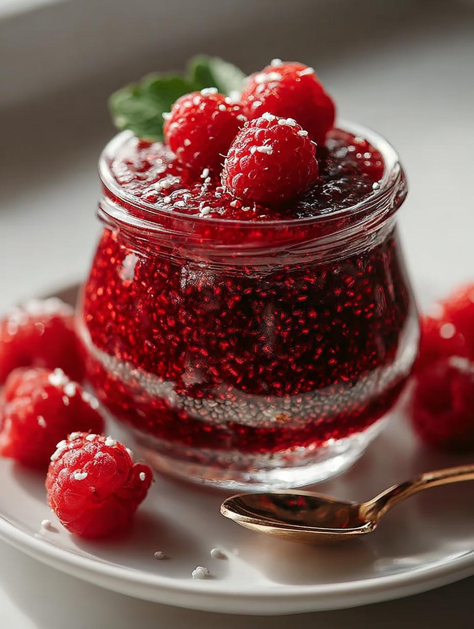 Healthy Raspberry Chia Jam: 5 Reasons You'll Love It - Healthy Raspberry Chia Jam - additional detail
