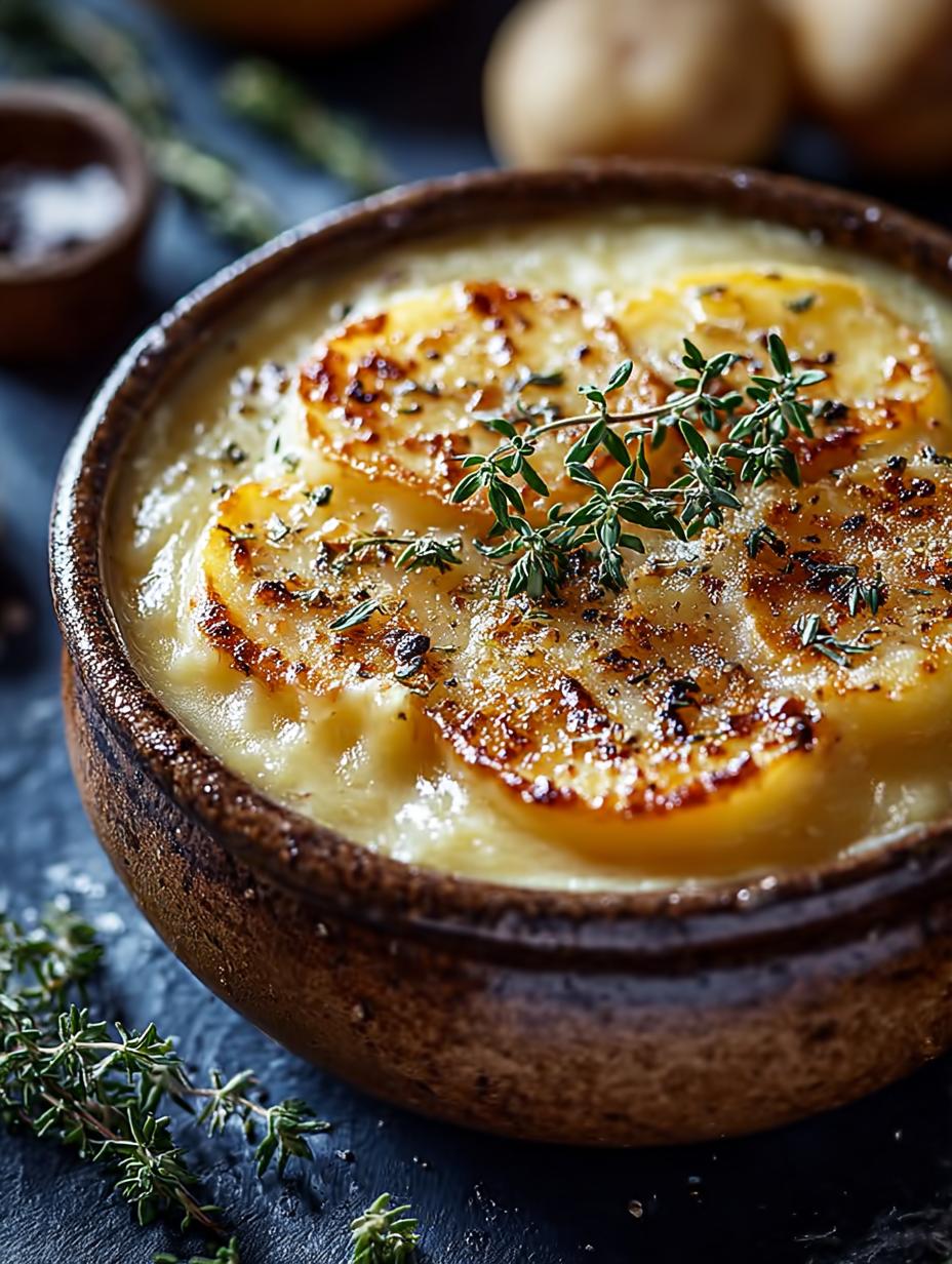 Hearty Cheddar Garlic Herb Potato Soup: Comfort in a Bowl 4 Hearty Cheddar Garlic Herb Potato Soup: Comfort in a Bowl - Hearty Cheddar Garlic Herb - main visual representation
