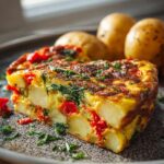 Hearty Potato Veggie Frittata