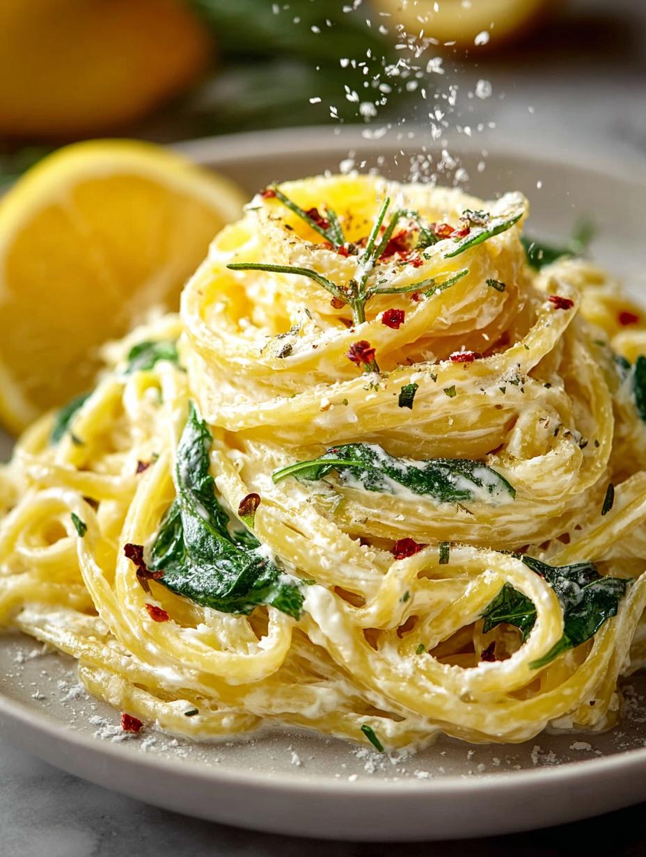 Lemon Ricotta Pasta with Spinach: 10-Minute Creamy Delight - Lemon Ricotta Pasta with - main visual representation