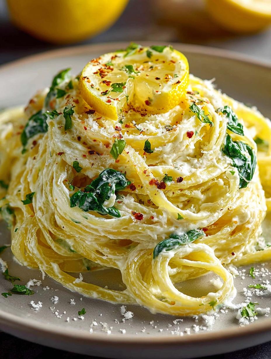 Lemon Ricotta Pasta with