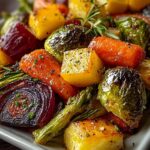 Maple Roasted Thanksgiving Veggies