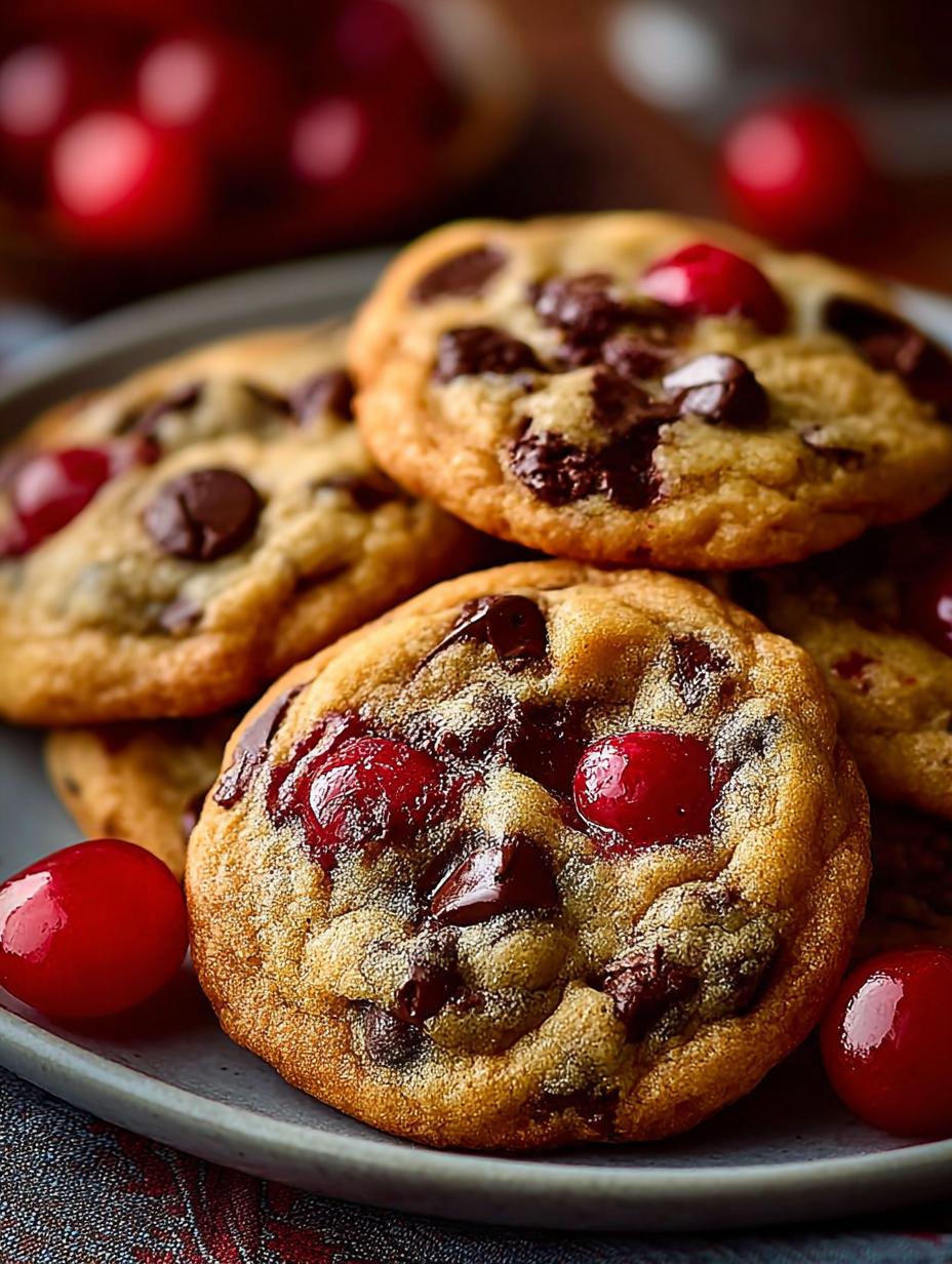 Maraschino Cherry Chocolate Chip