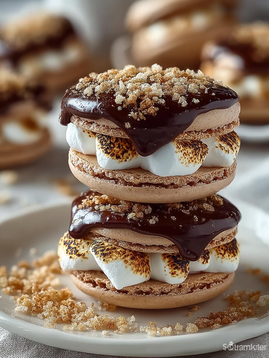 Smores French Macarons Treats: 7 Irresistible Delights 4 Smores French Macarons Treats: 7 Irresistible Delights - Smores French Macarons Treats - main visual representation