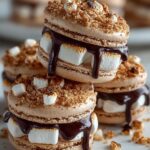 Smores French Macarons Treats