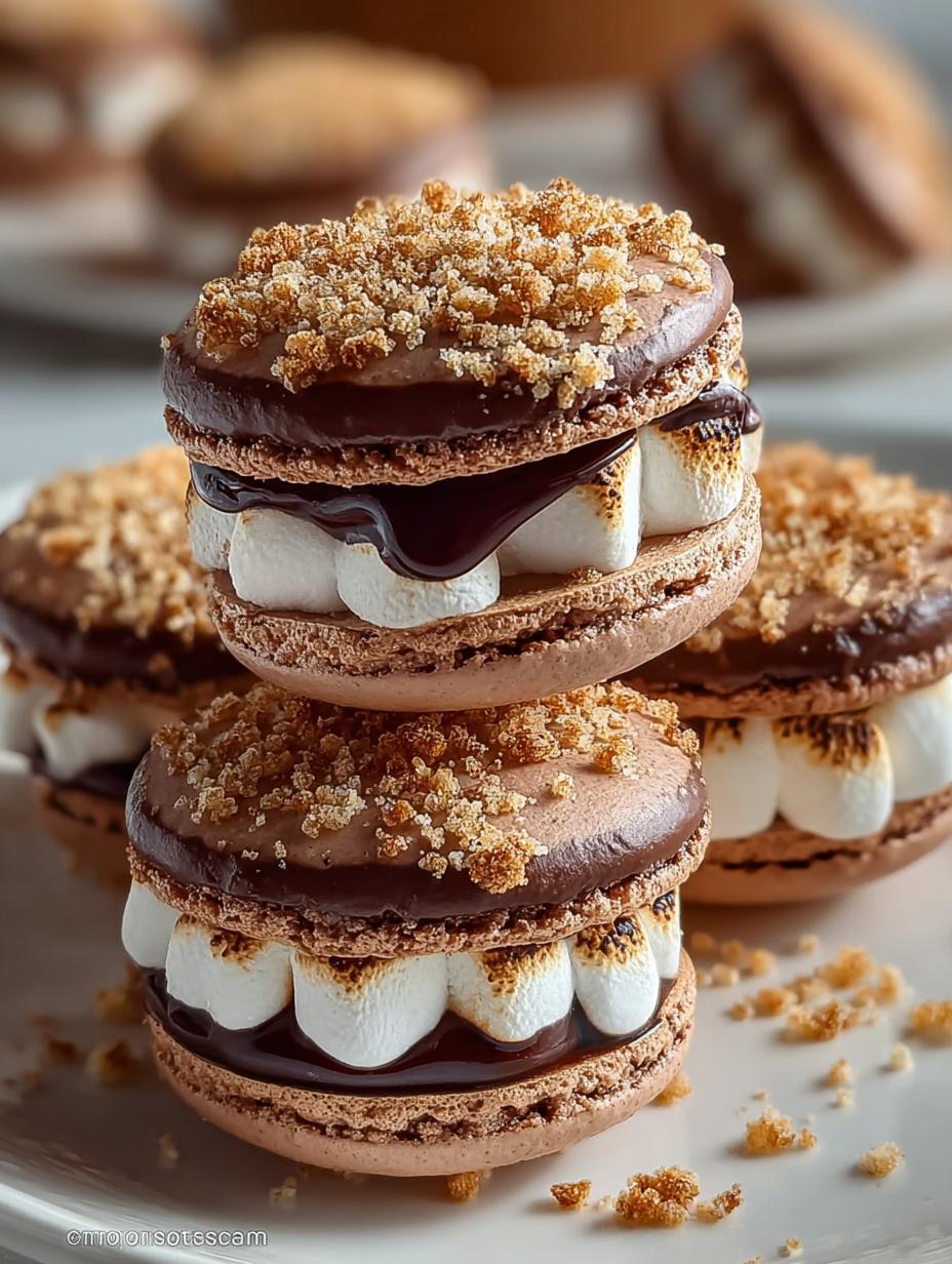 Smores French Macarons Treats: 7 Irresistible Delights 5 Smores French Macarons Treats: 7 Irresistible Delights - Smores French Macarons Treats - additional detail