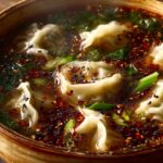 Spicy Dumpling Soup