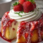 Strawberry Cream Cheese Pound