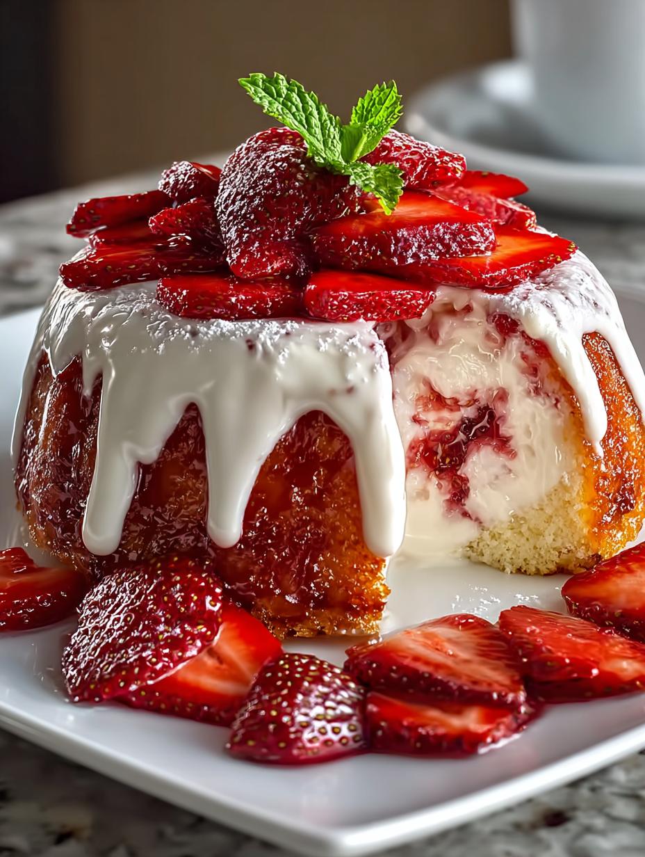 Strawberry Cream Cheese Pound Cake: 5 Reasons to Indulge - Strawberry Cream Cheese Pound - additional detail
